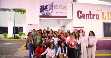 Claudia Sheinbaum y Margarita González Saravia inauguran en Temixco un espacio pionero de apoyo jurídico y psicológico para las mujeres en situación de violencia.