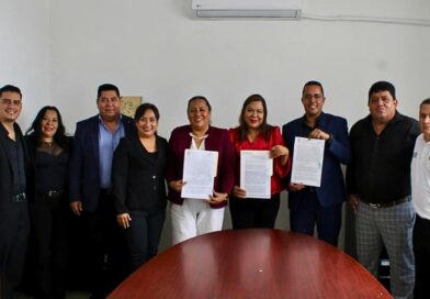 La diputada Jazmín Solano encabeza la firma del acuerdo con el sindicato legislativo, que incluye aumento salarial del 6.2% y mejores beneficios sociales