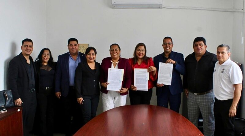 La diputada Jazmín Solano encabeza la firma del acuerdo con el sindicato legislativo, que incluye aumento salarial del 6.2% y mejores beneficios sociales