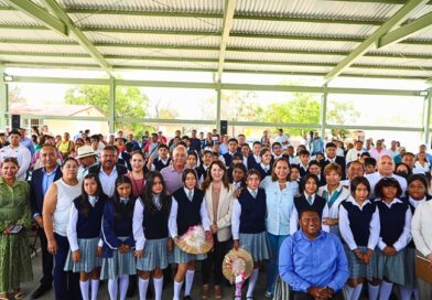 Nueva techumbre y cancha en telesecundaria fortalecen educación y seguridad en comunidad con rezago social, beneficiando a estudiantes y docentes