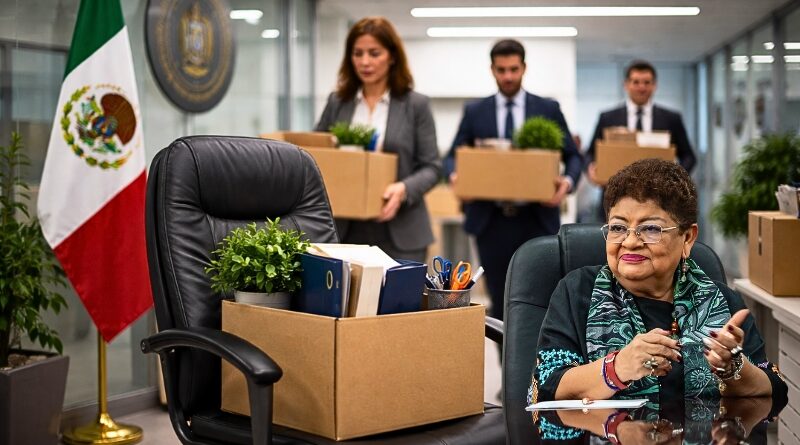 La fiscal Ernestina Godoy exige la renuncia de al menos 15 delegados en distintas entidades; reestructura estratégica redefine el mapa institucional.