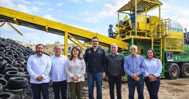 Nuevo centro convierte llantas en recursos productivos, reduce riesgos sanitarios y fortalece la colaboración entre gobierno e industria.