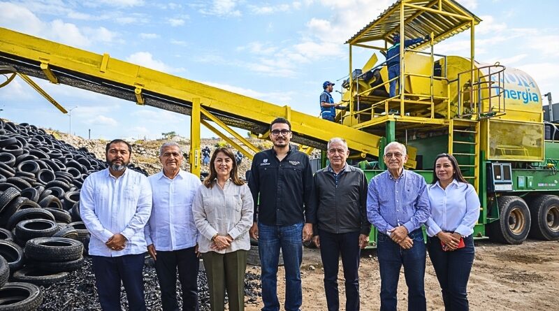 Nuevo centro convierte llantas en recursos productivos, reduce riesgos sanitarios y fortalece la colaboración entre gobierno e industria.