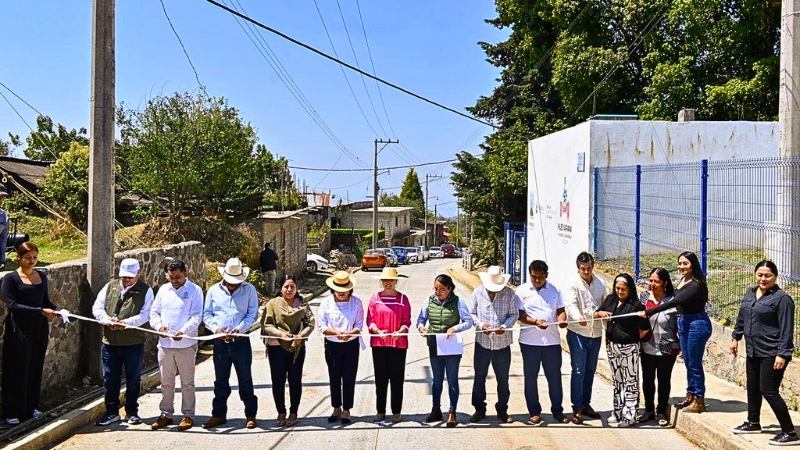 La modernización de la calle 5 de Mayo mejora la movilidad, reduce tiempos de traslado y fortalece el bienestar en el Barrio de San Miguel.